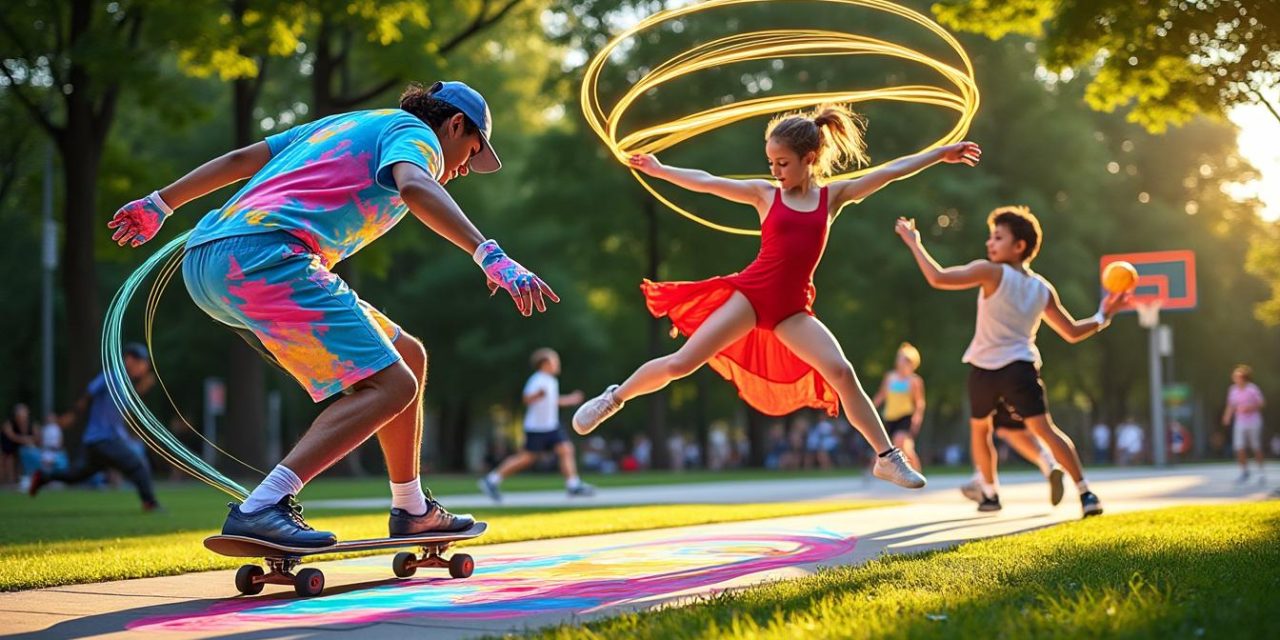 Loisirs insolites qui combinent sport et créativité