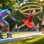 Loisirs insolites qui combinent sport et créativité